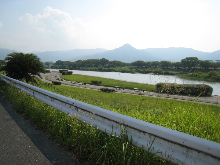 室見川河川敷の写真