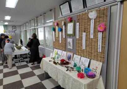 文化祭には様々な作品が展示されます