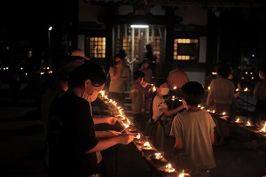 賀茂神社千灯明の写真２枚目