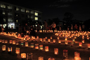 賀茂神社千灯明の写真３枚目