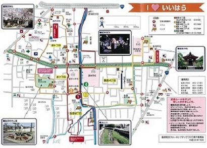 飯原校区の地図