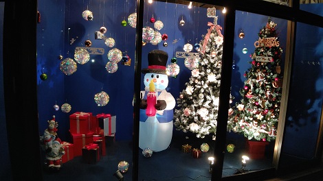 クリスマスイルミネーションの写真