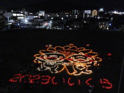 キャンドルアートフェスティバルその１