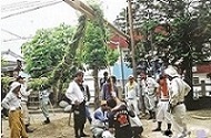 地禄神社本綱引きの写真2枚目