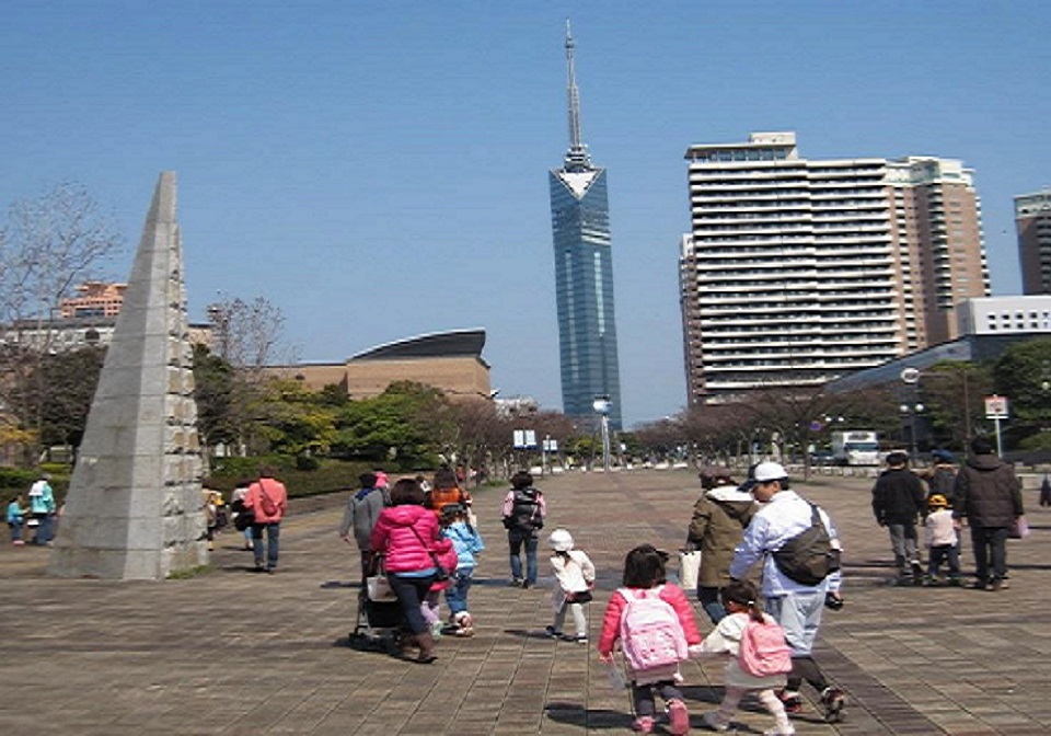 百道浜校区の風景写真