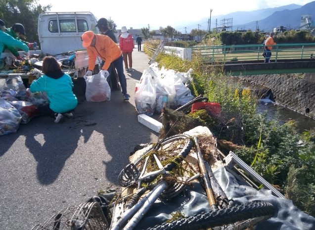 室見川一斉清掃