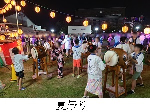 夏祭りの画像