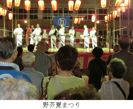 野芥夏まつりの風景写真