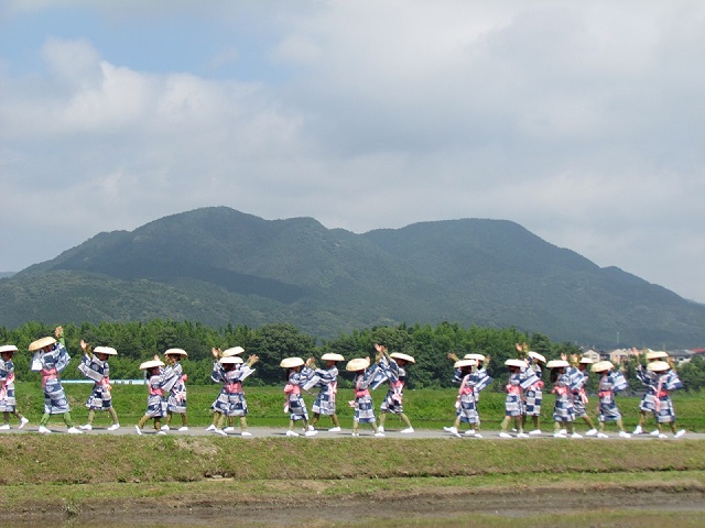 お田植舞の写真