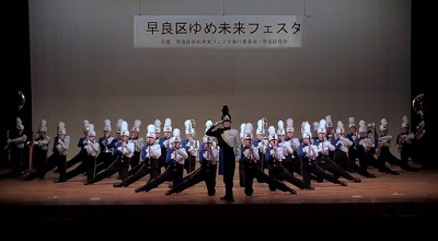 マーチングショーの様子