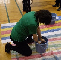 タオル絞りの写真1