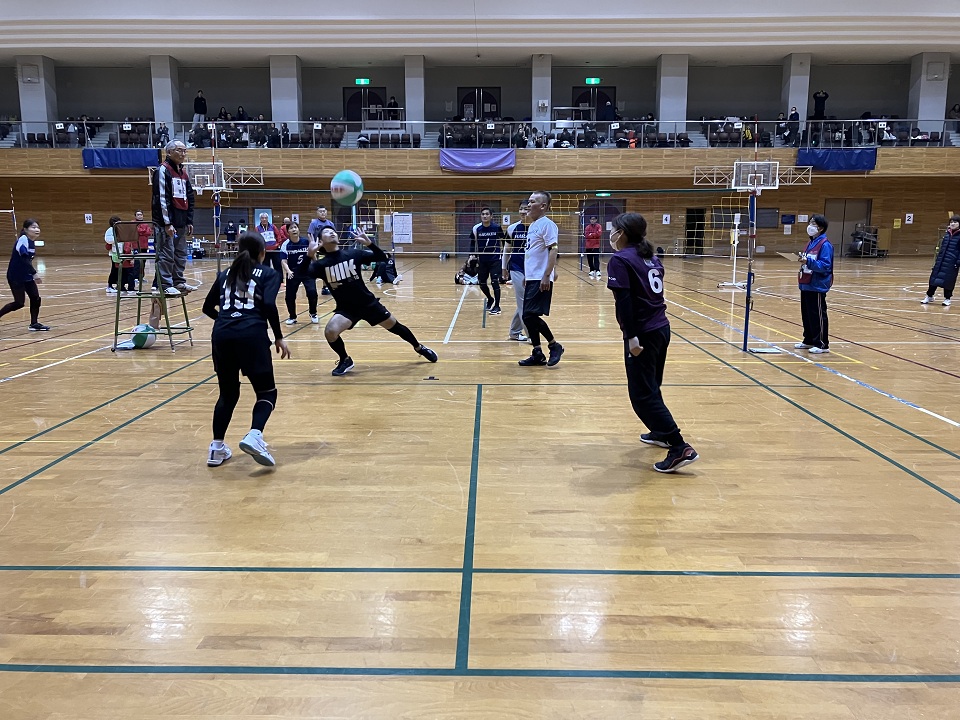 ビーチボールバレー