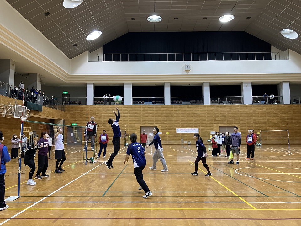 ビーチボールバレー