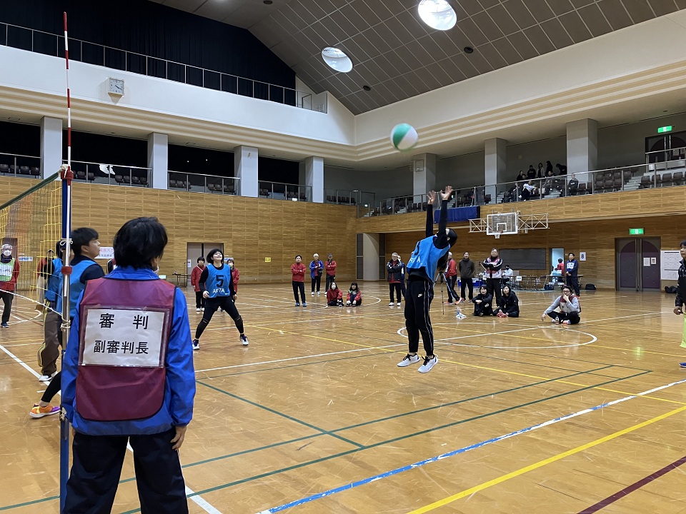 ビーチボールバレー