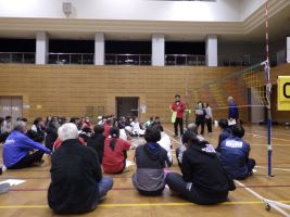 ビーチボール審判講習の画像