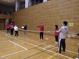 綱引き審判講習の画像