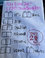 子ども達に「今日の楽しみは何？」アンケート