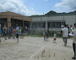 モルック体験の写真