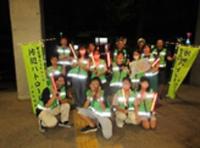 校区内巡回パトロールの時の子ども達の様子