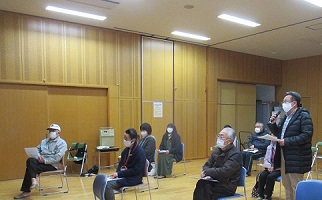 講演後、米倉青育連会長からの御礼とお話