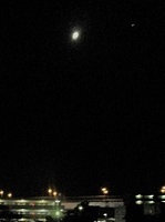 月と木星の間に肉眼では土星も見えました