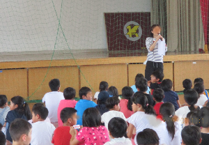 子ども育成会会長のあいさつ