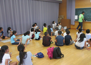 子どもリーダー会議の様子①