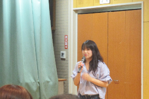 校区青少年育成組織代表者による来賓紹介