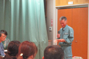 夜間パトロールの報告