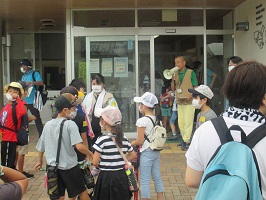 画像:集合の様子