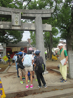 画像:公民館長から解説