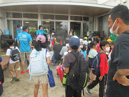 画像:解散の様子