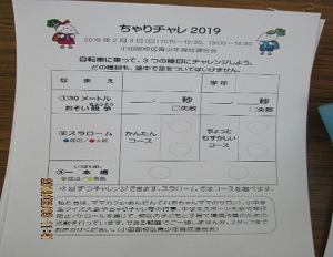 チャレンジカードについて