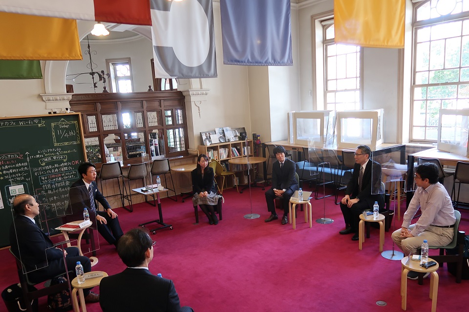 意見交換の写真