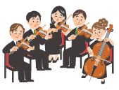 演奏のイラスト