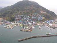 震災直後玄界島の様子