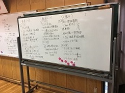 各町内の状況をみんなで共有している様子の画像
