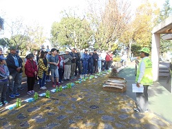 パークゴルフ開始前の写真