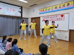 公民館サークル発表会の写真