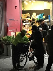 ライトを装着している写真