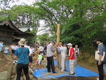 堤丘校区盆綱夏祭り1
