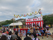 堤丘校区盆綱夏祭り3