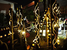 西花畑校区灯明まつり4