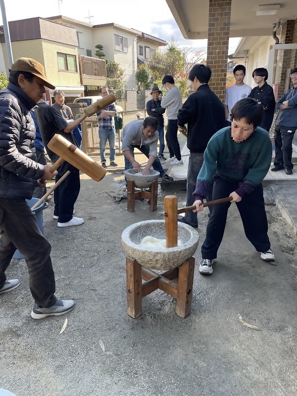 地域ふれあい餅つき大会②