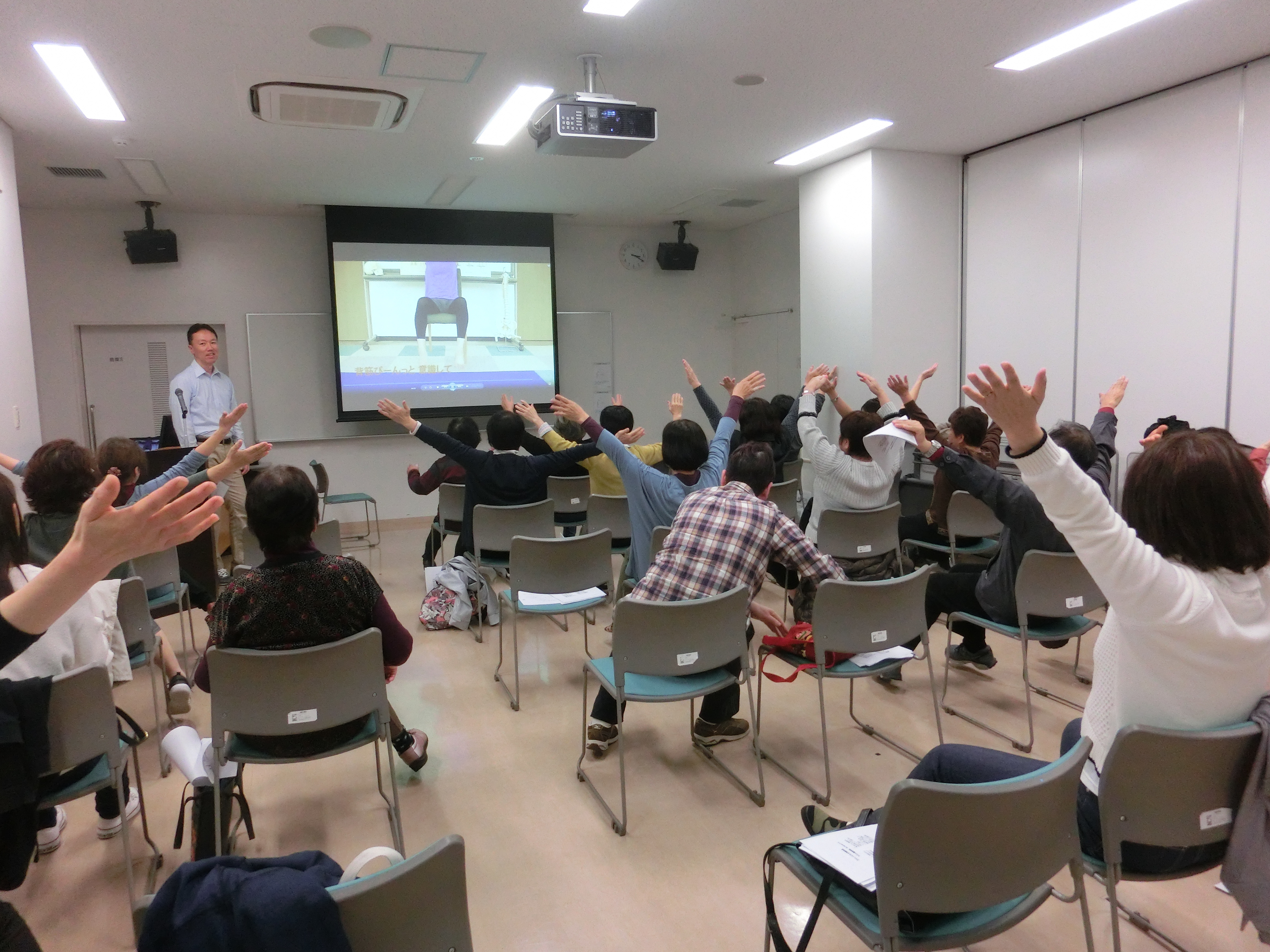 無料健康セミナーの様子２