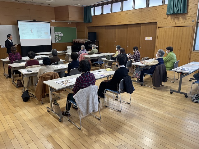 れいろう会終活セミナーの様子