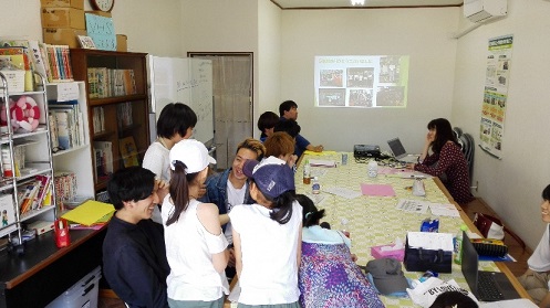 M’sコミュニティで交流する学生・子ども・社会人