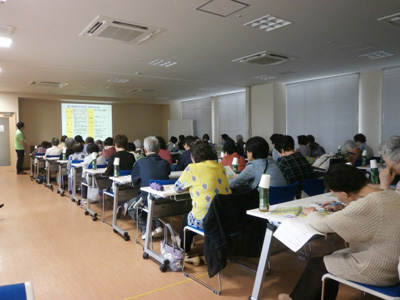 健康講話の写真