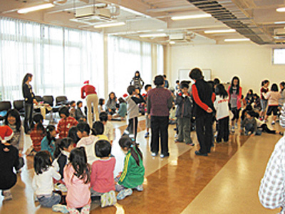 町内子ども会主催「クリスマス会」の写真