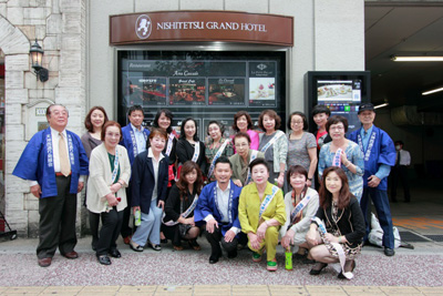 清掃ボランティア活動参加者の写真